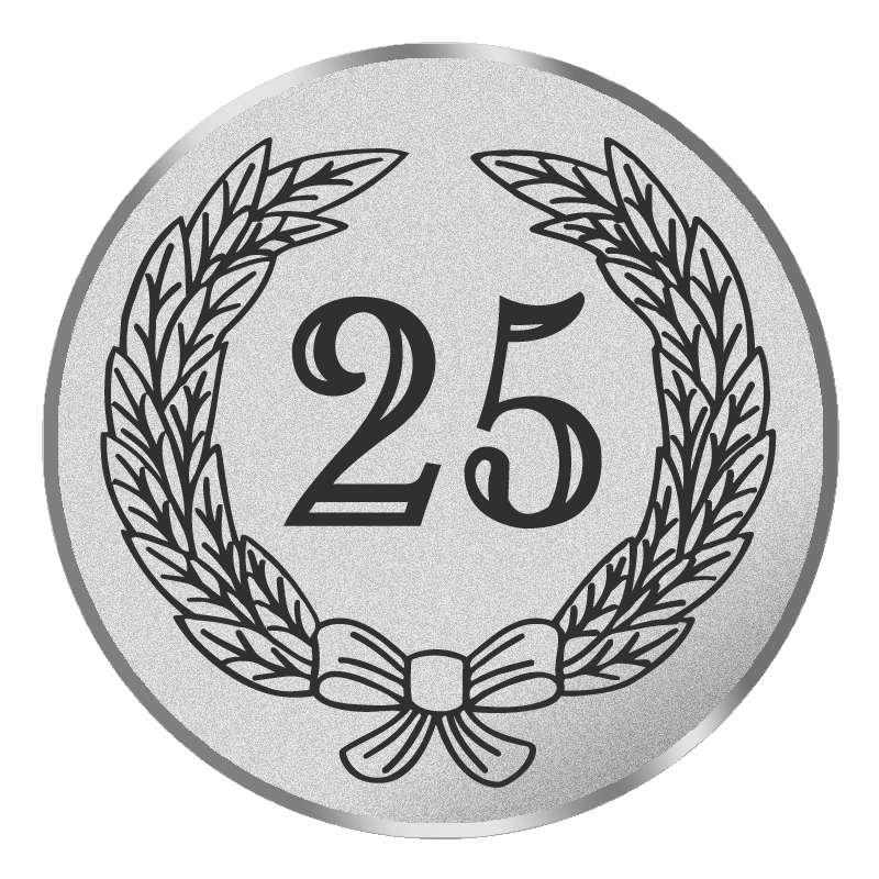 Emblem G19B in G/S/B 25mm und 50mm Lieferbar