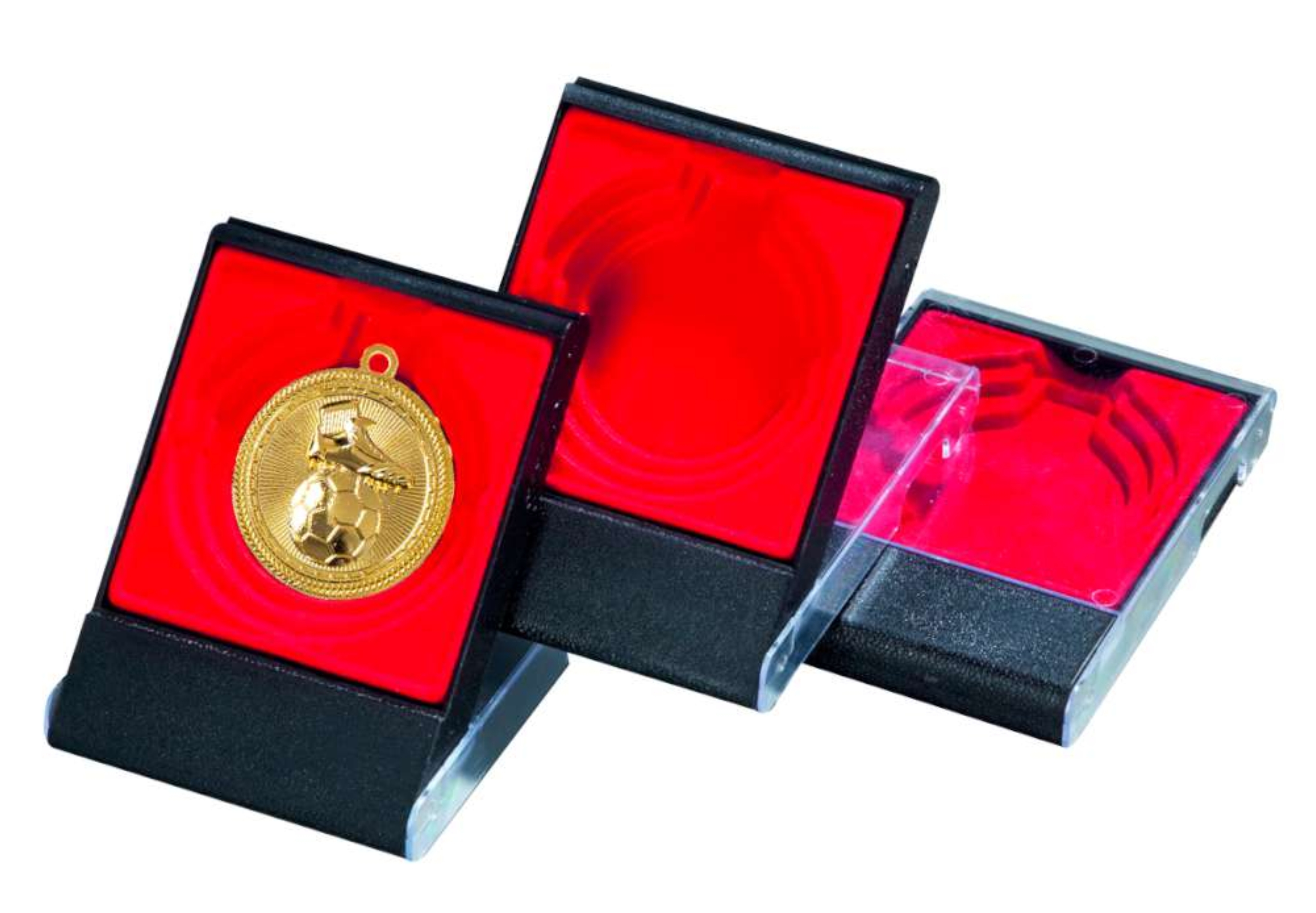 Aufstelletui mit Klarsichtoberteil für 50mm -60mm -70mm Medaillen