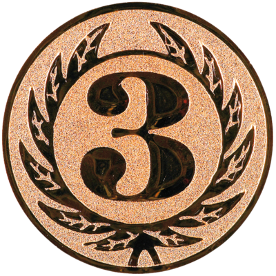Emblem 107 in G/S/B 25mm und 50mm Lieferbar