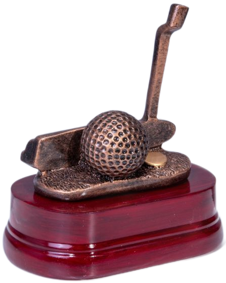 Resinfiguren  Golf Putter
