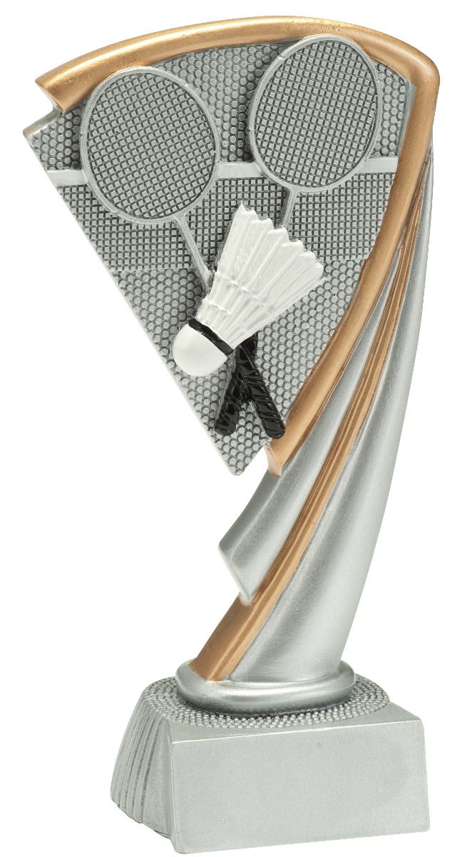 Badminton Tropähe Lieferbar in 3 Größen