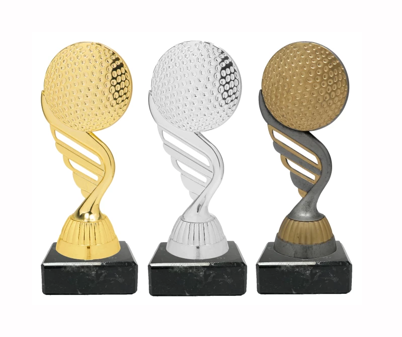 Kunststoff Figur Golf in 3 Farben Lieferbar