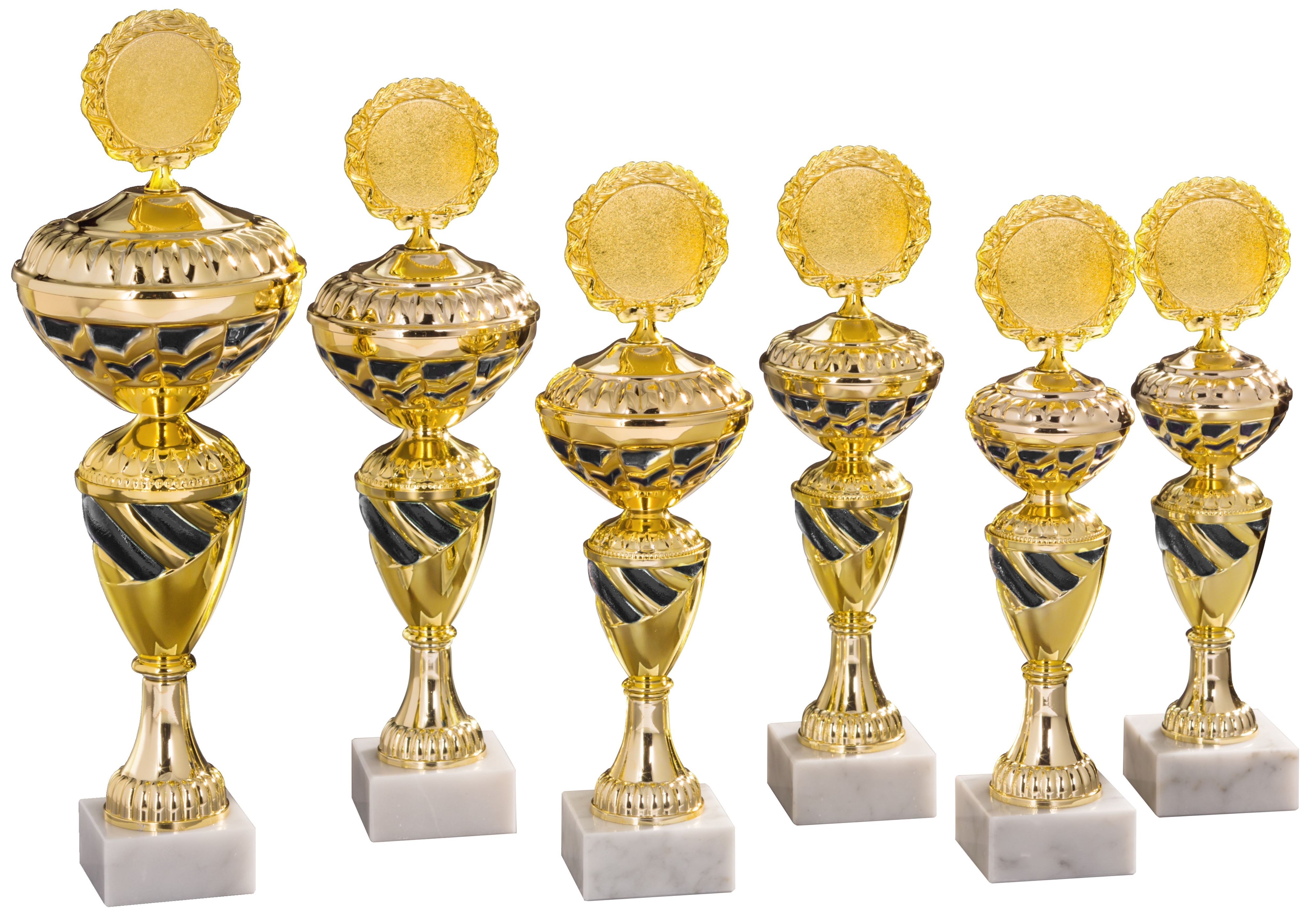 Pokalserie 57030 Gold/Schwarz in 6 Größen Lieferbar ab 14,90