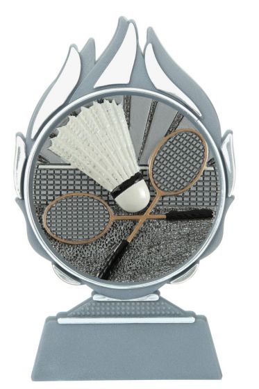 Badmintin Pokal  in G/S/B Lieferbar Höhe 16cm